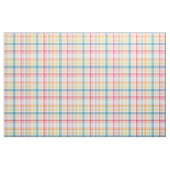Bright Pastel plaid multicolour clan tartan ファブリック (ファットクウォーター)