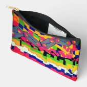 Bright pattern アクセサリーポーチ (見開き)