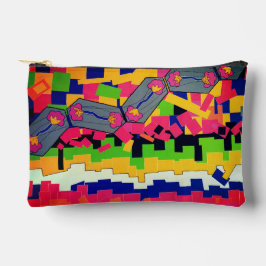 Bright pattern アクセサリーポーチ