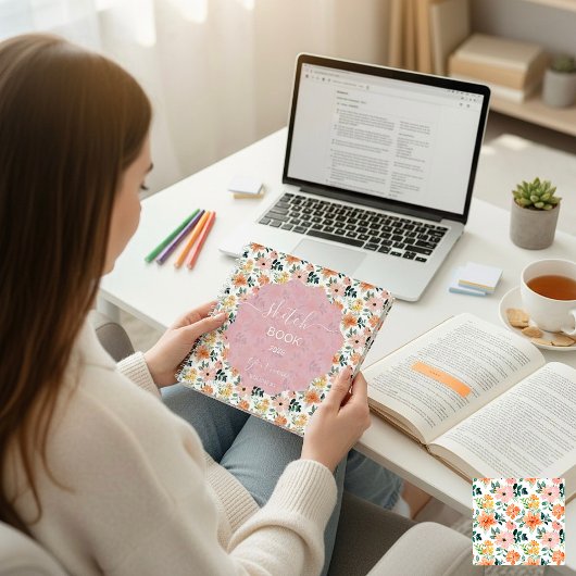 Bright Peach Blossoms ノートブック