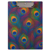 Bright Peacock Feathers クリップボード (正面)