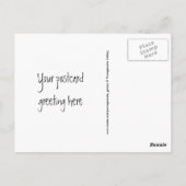 Bright Pencilsフレーム ポストカード (裏面)