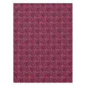 Bright pink and black spotted leopard テーブルクロス (正面)