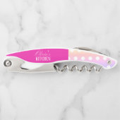 Bright Pink and Pola Dots  ソムリエナイフ (正面)