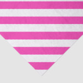Bright Pink and White Striped 薄葉紙 (詳細)