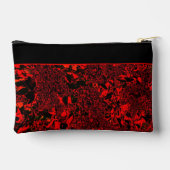 Bright Pink Cosmetic Bag アクセサリーポーチ (裏面)