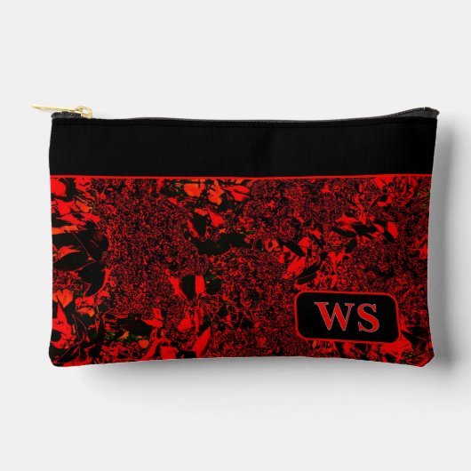 Bright Pink Cosmetic Bag アクセサリーポーチ (正面)