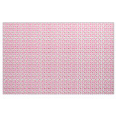 Bright Pink Floral Cherry Pattern | Cute Kawaii  ファブリック (ヤード)