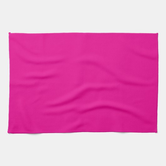 Bright Pink Kitchen Towel キッチンタオル (横)