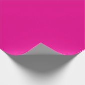 Bright Pink Notebook Cover ラッピングペーパー (角)