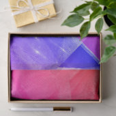 Bright pink red blue abstract beautiful design 薄葉紙 (ギフト)