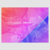 Bright pink red blue abstract beautiful design 薄葉紙 (正面)