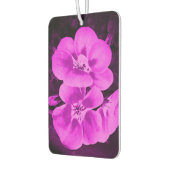 Bright Pink Tropical Flowers カーエアーフレッシュナー (左)