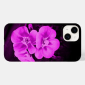 Bright Pink Tropical Flowers Case-Mate iPhoneケース (裏面 (横))