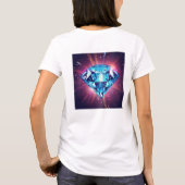 Bright Pixelated Diamond  Tシャツ (裏面)