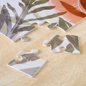 Bright Poppies Imprints：シームレスアート ジグソーパズル (側面)