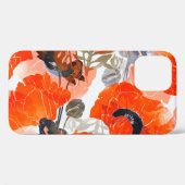 Bright Poppies Imprints:シームレスアート Case-Mate iPhoneケース (裏面 (横))