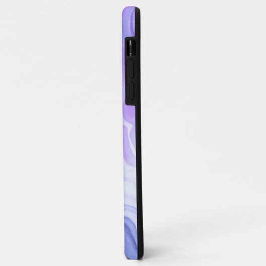 Bright purple marbling Case-Mate iPhoneケース (裏面/左)