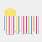 Bright Rainbow Stripes フェイバーボックス (折り畳みなし)