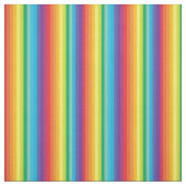 Bright Rainbow Stripes Pattern ファブリック (見本)