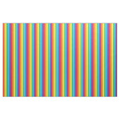 Bright Rainbow Stripes Pattern ファブリック (ファットクウォーター)