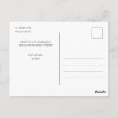 Bright Rainbow Type Grad 2022 Photo ポストカード (裏面)