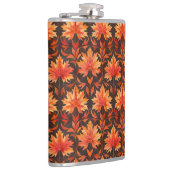 BRIGHT RED AND ORANGE FALL AUTUMN LEAVES フラスク (右)