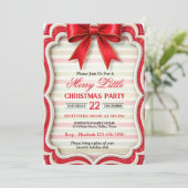 Bright Red Christmas Party 招待状 (スタンド正面)