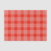 Bright Red Plaid Pattern 薄葉紙 (正面)