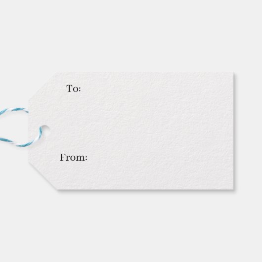 Bright Red Poinsettias ギフトタグ (裏面横)