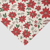 Bright Red Poinsettias 薄葉紙 (詳細)