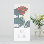 Bright Red Roseテキストフラットカードを追加 (スタンド正面)