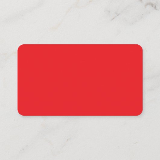 Bright Red, Stars, Wedding, Business card 名刺 (裏面)