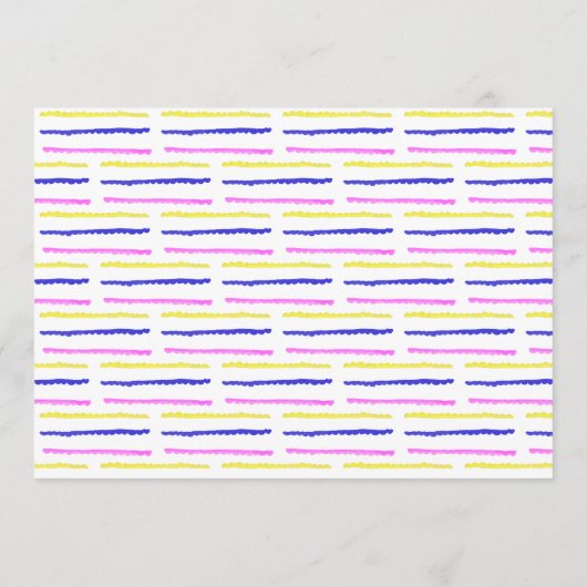 Bright Retro Grad Photo Collage Frames Graduation  案内状 (裏面)