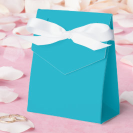 Bright Rich Sky Blue Favor Boxes フェイバーボックス
