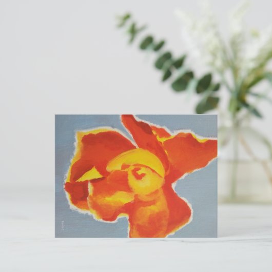 Bright Rose Sympathy Card ポストカード (スタンド正面)