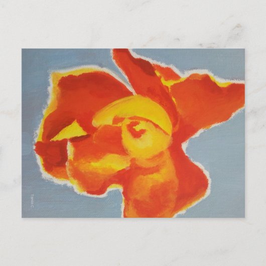 Bright Rose Sympathy Card ポストカード (正面)