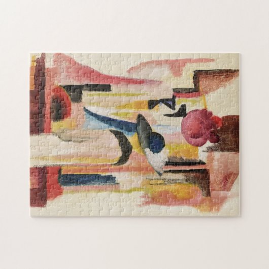 Bright Shop Windowの勉強 |マ威厳があるーク ジグソーパズル (横)