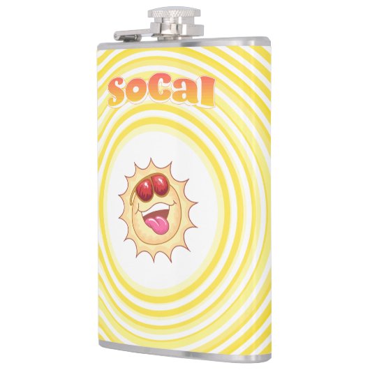 Bright Smiling SoCal Sun フラスク (左)