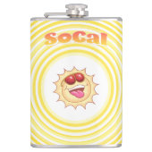 Bright Smiling SoCal Sun フラスク (正面)