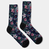 Bright Socks スカル柄 0037652 ソックス (右)