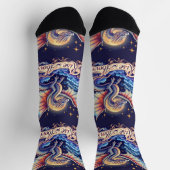 Bright Socks ドラゴン昇天 0044072 ソックス (上部)