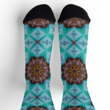 Bright Socks フラクタル シームレス パターン 0041976