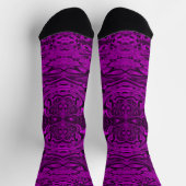 Bright Socks フラクタル シームレス パターン 0041993 ソックス (上部)