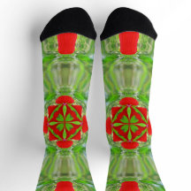 Bright Socks フラクタル シームレス パターン 0042002