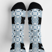 Bright Socks フラクタル シームレス パターン 0042008 ソックス (上部)