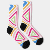 Bright Socks フラクタル シームレス パターン 0042023 ソックス (右)