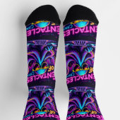 Bright Socks ユニセックス カオスの触角 0040762 ソックス (上部)