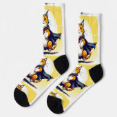 Bright Socks ユニセックス 省エネモード 0040760 ソックス (左)