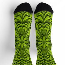Bright Socks 凝ったシームレスパターン 0039300